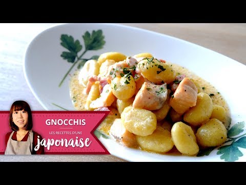 recette-gnocchi-au-saumon-lardons-|-les-recettes-d'une-japonaise-|-repas-italien