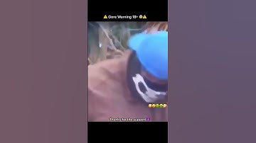 WARNING! Viewers Discretion Is Advised! 18+ Gore  😵💀 TikTok @realadrian2006 #shorts