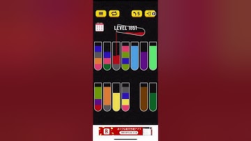 Water Sort Puzzle level 1851