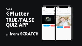 Build a True or False Quiz with Flutter 2/3 | Flutter app from scratch screenshot 4