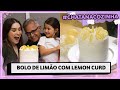 BOLO DE LIMÃO com mascarpone e lemon curd #CHATANACOZINHA | Lu Ferreira | Chata de Galocha