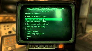 Fallout New Vegas Mods:Cheat Terminal