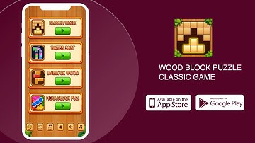 Wood Block Puzzle Classic Game | Game promo video | App intro
