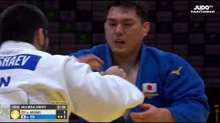 T. BASHAEV (AIN) VS H. OTA (JPN) | Grand Slam Tashkent 2024 | Final +100 Kg