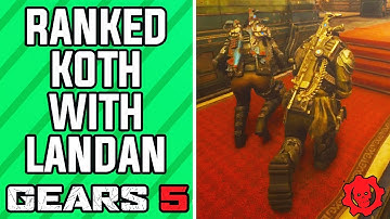 GEARS 5 Multiplayer Gameplay - SWEATY RANKED KOTH ADVENTURE WITH LANDAN! KOTH on District!