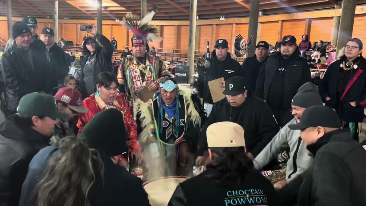 Rocky Boy Singers at Piikani Winter Powwow 2024. YouTube