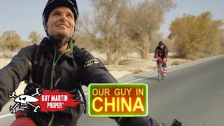 Guy's endurance ride in the Chinese desert of death! | Guy Martin Proper