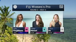 2016 Fiji Women's Pro: Round Three, Heat 4 Video