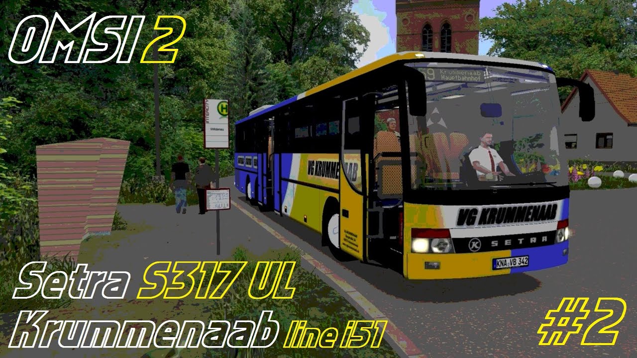 OMSI 2 • Krummenaab (line i51) • Setra S317 UL • Part 2
