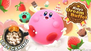 Cozy Gaming Delight:🍜☕ Kirby's Dream Buffet #bweirdgaming #cozygaming #retrogaming