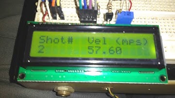 Starting a New Ballistic Chronograph Project - Simple Breadboard Test