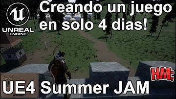 Unreal Engine Español | Creando un juego en 4 dias! | UE4 JAM 2017 #2