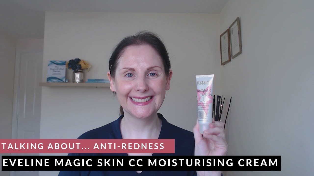 Eveline Cosmetics Magic Skin CC Moisturising Cream Anti Redness - YouTube