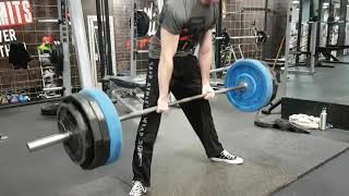 385lb sumo deadlift...not the best form