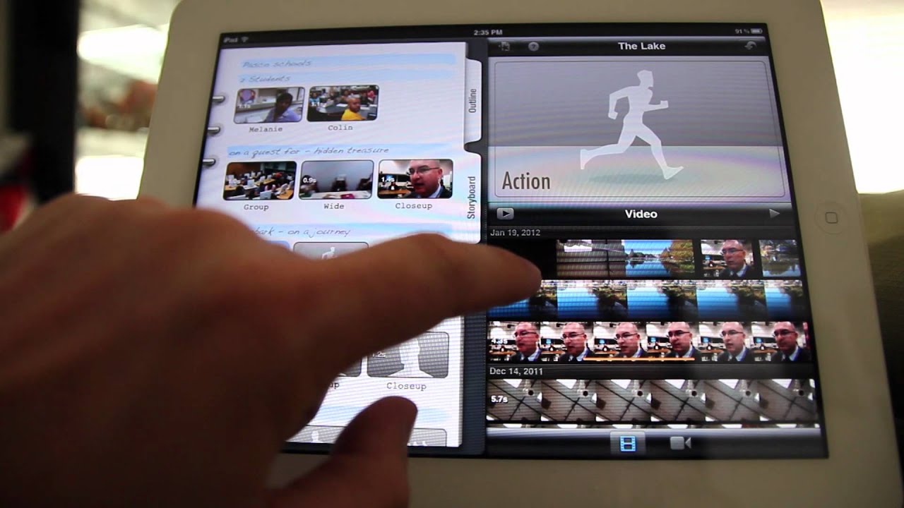 How to create trailers with iMovie on the iPad - YouTube