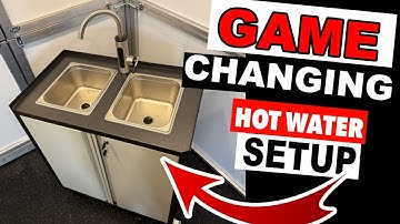 Kiopod The Future Of Mobile Catering! Incredible Hot water sink design