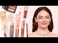 Emma stone makeup bag  oscars beauty products and awards season looks