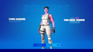 How To Get Pink Ghoul Trooper Skin Free In Fortnite Unlock Pink Ghoul Trooper Free Ghoul Trooper