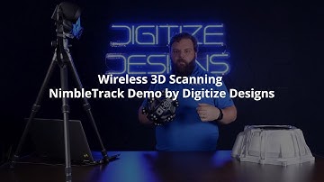 Wireless 3D Scanning - NimbleTrack Demo by Digitize Designs