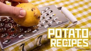 ONLY WATCH WHEN BROKE  three new potato recipes (vareniki, draniki)