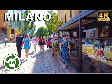 Milan Italy 4K | Via Tortona - The Most important Street in the City of Milan Walking Tour 2022