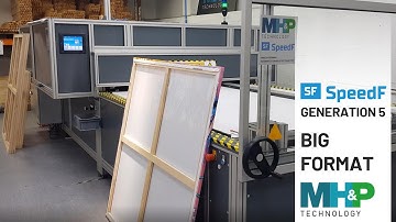 Canvas Stretching Machine BIG PRINT - MHP SF