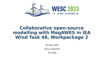 Collaborative open-source modelling with MegAWES in IEA Wind Task 48, Workpackage 2