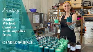 Making Candles with Coconut Soy Wax 454 and Supplies from Candle Science!