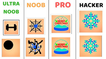 ULTRA NOOB vs NOOB vs PRO vs HACKER - Inc Inc. (Tattoo Drawing)