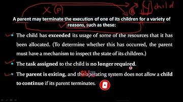 Process Termination in Operating System in Hindi | Operation on Processes: Process Termination in OS