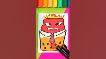 ✨I tried to draw ANGER from Inside Out as a BOBA✨