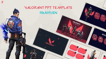 VALORANT | FREE PPT TEMPLATE | RAN15JEN