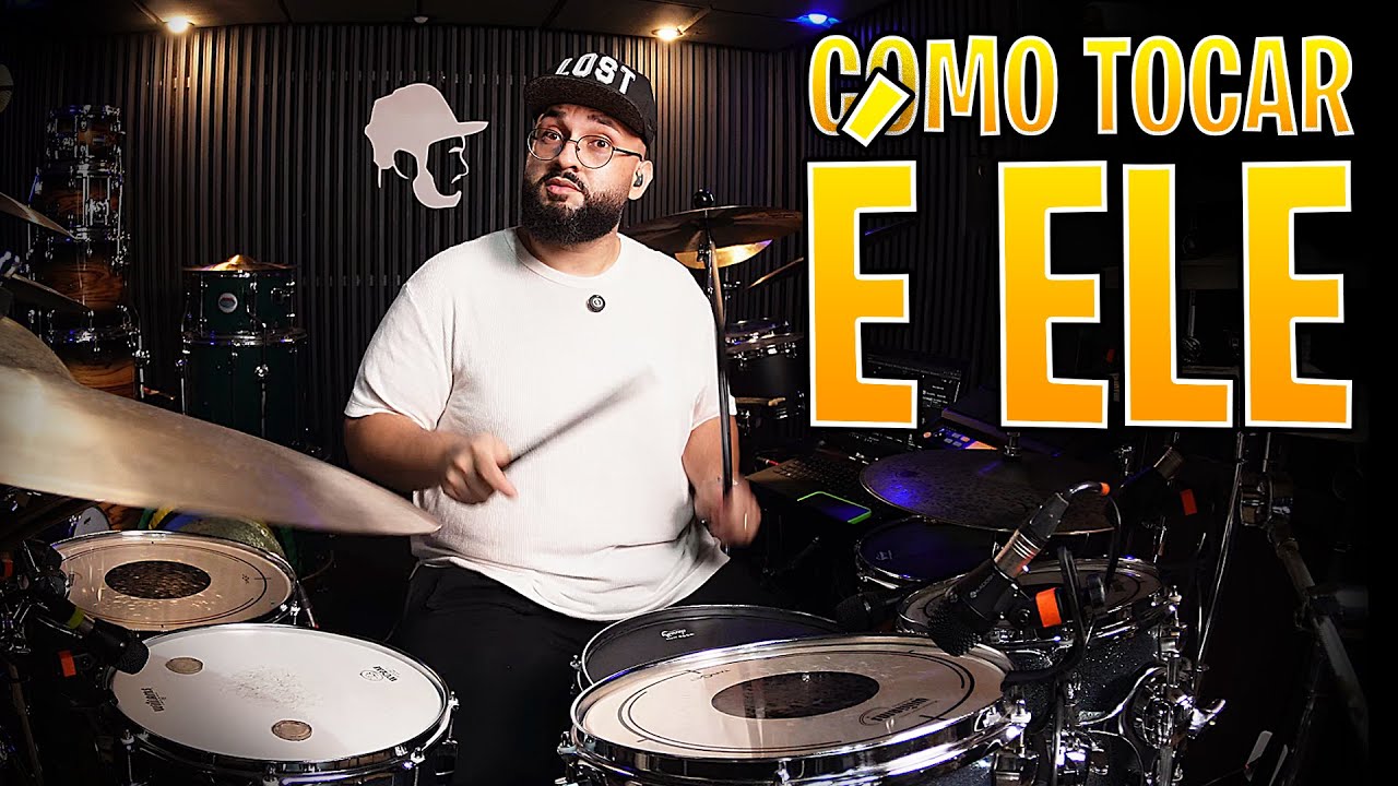 🔥 Como tocar É ELE na BATERIA 🔥