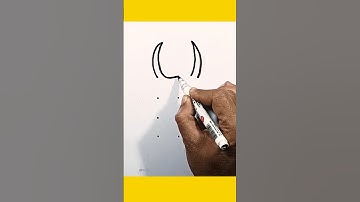 How to draw a cow easy step by step for beginners with 12 dots