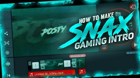 How to make snax gaming