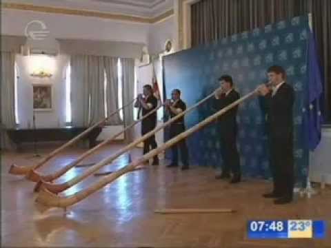 შვეიცარიული მუსიკალური ბენდის „Alphorn Experience“ კონცერტი