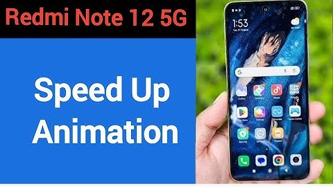 How to speed up animation, Redmi note 12 5G animation speed kaise increase Karen