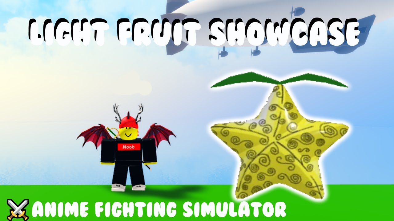 Light Fruit ✨ Inspired - Anime Fighting Simulator - Roblox