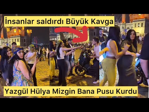 Yazgül: Bana Pusu Kurdular.Hülya Mizgin Melek azad Yazgül Ortaköy Kavgası