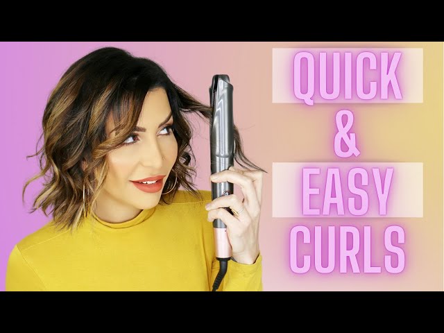 2 In 1 Hair Curler Straightener Tutorial  Quickest & Easiest way to use  it! 