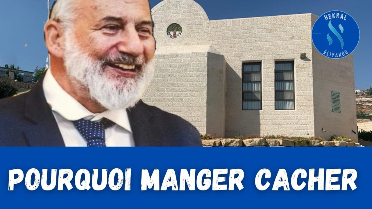 Quel est le sens de la cacheroute ? Rav Avraham Weingort