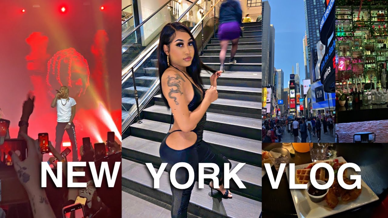 NYC VLOG ️ LIL DURK CONCERT + LIT SPOTS + EXPLORING THE CITY 🔥 YouTube