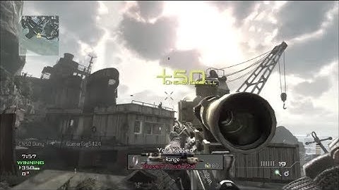 Flawless MW3 1v1 Sniping #1  (w) Live Commentary