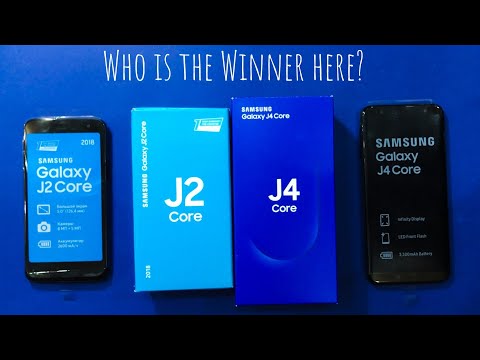 Samsung Galaxy J2 Core vs Samsung Galaxy J4 Core