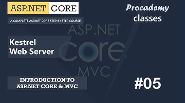 #05 Kestrel web server | Introduction to ASP.NET Core | ASP.NET Core MVC Course