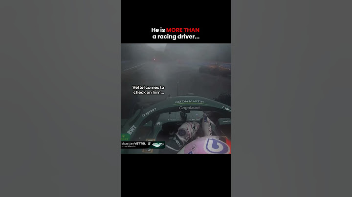 When Sebastian Vettel did sportsmanship for Lando Norris in Formula 1