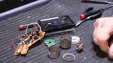 The Anatomy of a DC Cassette Player Motor from a NuTone IM4006 Master Station