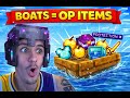 MINECRAFT BUT BOATS ARE OP!!!