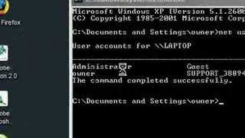 How to bypass a windows xp password without any program