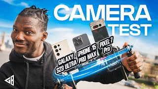 iPhone 15 Pro Max vs Galaxy S23 Ultra vs Pixel 7 Pro Camera Comparison Test